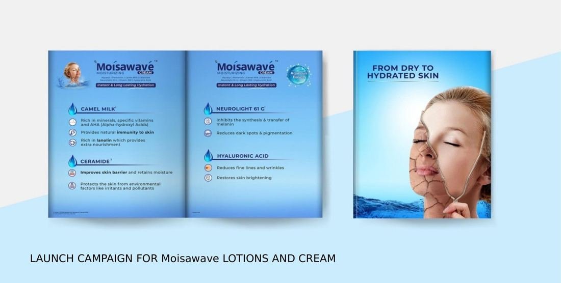 Moisawave hydration campaign creative