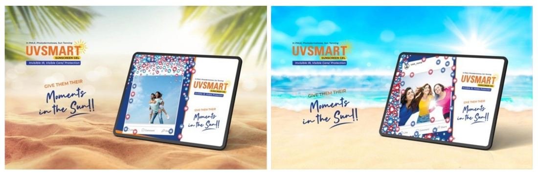 UV Smart matte finish formula creative